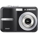 Samsung S860 8.1MP Digital Camera with 3x Optical Zoom (Black)